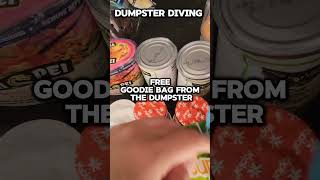 Dumpster Diving Free Goodie Bag From The Dumpster #dumpsterdiving #dumpsterdivingfilipino #freefood