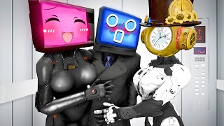 TV Woman SUS LOVE 7! TV MAN FOUND ANOTHER LOVE?! SUS TV Woman In Garry's Mod!