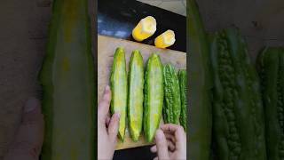 Karela Recipe By cooking with Salva #viral #shortvideo #youtubeshorts