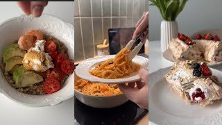 Delicious pasta with seafood|asmr satisfying recipes|asmr most delicious roll recipe|