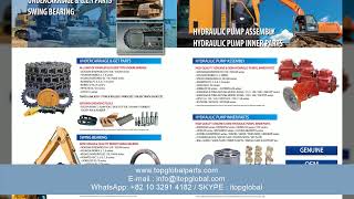 EXCAVATOR PARTS CATALOGUE   Top Global Parts