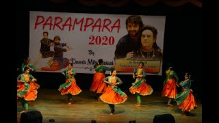 Senior Batch Kathak (Taal: Dhamar) (Parampara 2020) by Guru Pratap Pawar