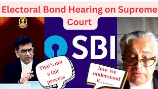 Harish salve's Arguments for SBI in Supreme Court hearing #harishsalve #cji #electoralbonds #sbi