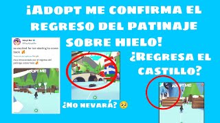 ¡Se confirma el regreso del patinaje para navidad en Adopt me! ¿Regresa el castillo? #shorts