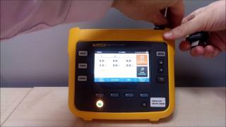 How to upgrade the firmware of the Energy Logger Fluke 1730