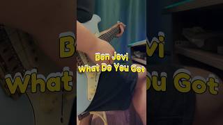 Bon Jovi (solo) #bonjovi #bonjovicover ##whatdoyougot #guitarsolocover #rockmusic #deepsound #guitar