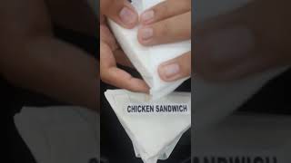 Who all like Chicken Sandwich as Evening Snack