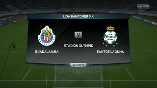 FIFA 16 (PS5) Gameplay - Guadalajara vs Santos Laguna