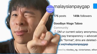 MalaysianPayGap - Goodbye Wage Taboo(?)