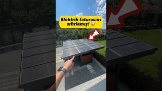 Elektrik faturasını sıfırlayan ev