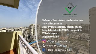 Habitech Panchtatva | ☎8860188922 | 2BHK Flat for Sale in Noida Extension, Size 940 SQFT