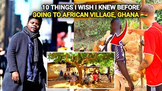 10 Things I wish I Knew Before Going to Africa Village, Ghana 🇬🇭 | Travel tips &Tricks. @WODEMAYA