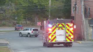 Old Town Maine Fire Department E371 Response