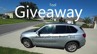 GIVEAWAY!!! BMW maintenance part 3 - Bleeding brakes