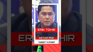 Erik Thohir : Target 15 Poin Untuk Bisa Lolos Piala Dunia 2026