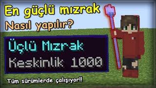 Keskinlik 1000 MIZRAK nasıl yapılır? - Minecraft (çok kolay)