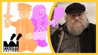 LEGO Minifigure Factory: George R R Martin, Meat Man and the Aqua Farmer