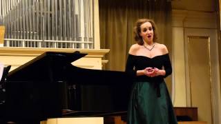 Alexandra Sherman sings: Franz Liszt "Die Glocken von Marling"