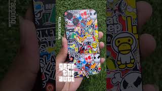 Trending GTA Ambossed Skin For Mobile #gta5 #gtaonline #gaming #mobileskin #custom #mobileskinwrap