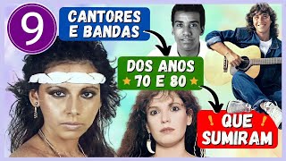 09 CANTORES QUE FIZERAM MUITO SUCESSO NOS ANOS 80 E SUMIRAM – PARTE 8 🎶