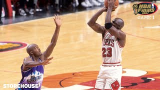 Michael Jordan Highlights: 1997 NBA Finals Game 1 (31 Points)