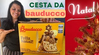 #bauducco   Cesta de natal da Bauducco