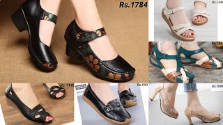 2024 MOST DEMANDED FOOTWEAR FOR WOMEN SANDAL SLIP-ON PUMP SHOES HEELS COLLECTION