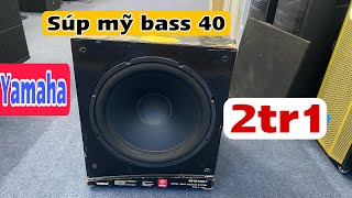 Thanh lý súp Mỹ Yamaha Bass 40 made in japan hàng thanh lý của khách giá 2tr1