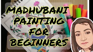 How to make a peacock painting ||Madhubani Painting for beginners || @thecreativehoney1995