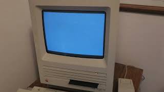 New mechanical SCSI hard drive replaced in an Apple Mac SE FDHD