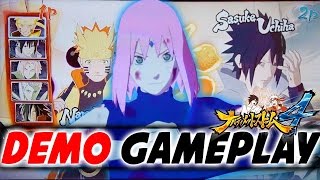 Naruto Storm 4 - Naruto & Sakura vs Sasuke Demo Gameplay