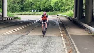 Inspired by Pantani, the pope boys take on Rhuallt hill.