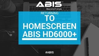 Returning to Home Screen from HDMI/VGA Input on the ABIS HD6000+ Projector