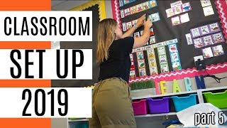 CLASSROOM SET UP 2019 | DAY 5