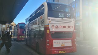 First Day | FRV: Superloop Route SL10 | North Finchley - Harrow Bus Station | LG71DWD, BCE47089