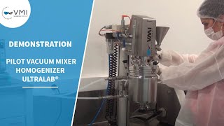 ULTRALAB - Pilot vacuum mixer homogenizer for laboratories and scale-up departments