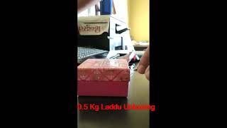 0.5KG #laddu unboxing shorts videos