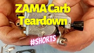 Zama Carburettor Teardown