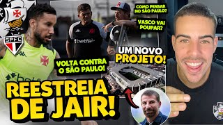 UM OLHO NO SÃO PAULO E OUTRO NO ATLÉTICO I RETORNO DE JAIR AO VASCO E PAIVA PODERÁ POUPAR ELENCO!