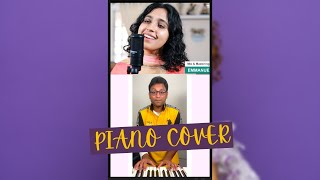 MALAYALAM Gospel Song ( PIANO COVER ) ||  Song on Fire ( Music ) #shorts