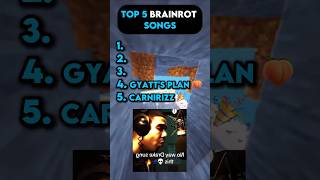 TOP 5 BRAINROT SONGS OF ALL TIME #shorts