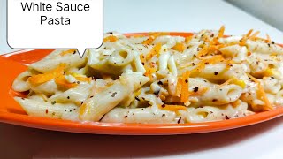 How to make Delicious White Sauce Cheesy Pasta|  White Sauce Penny Pasta 😋.