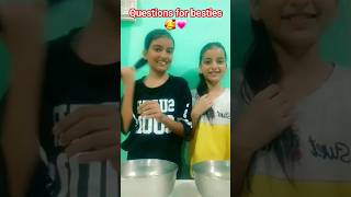 questions for besties 😘 💗 #shorts #short #trending #trendingshorts #youtubeshorts #viral