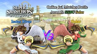 Super Smash Bros. Ultimate Online 1v1 Battle Matches: Isaias vs. Solar