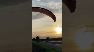 Nailed It! Right in the grass! #dreambig #paramotor #dosomethingawesome