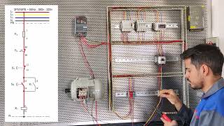 how to set up a permanent electric motor