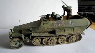 Tamiya Hanomag sdkfz25  1:35 painted!