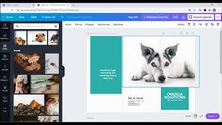 ZDRUŽEVANJE GRAFIČNIH PREDLOG NA PRIMERU IZDELAVE BROŠURE V SPLETNEM ORODJU CANVA