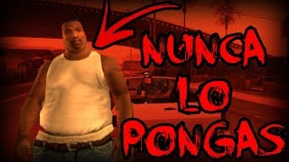 Nunca pongas a Carl Johnson Gordo o te Ocurrira esto! | Gta San Andreas (Creepypasta)