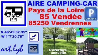 85 Aire Camping-car  "Vendrennes" hello!camping-car